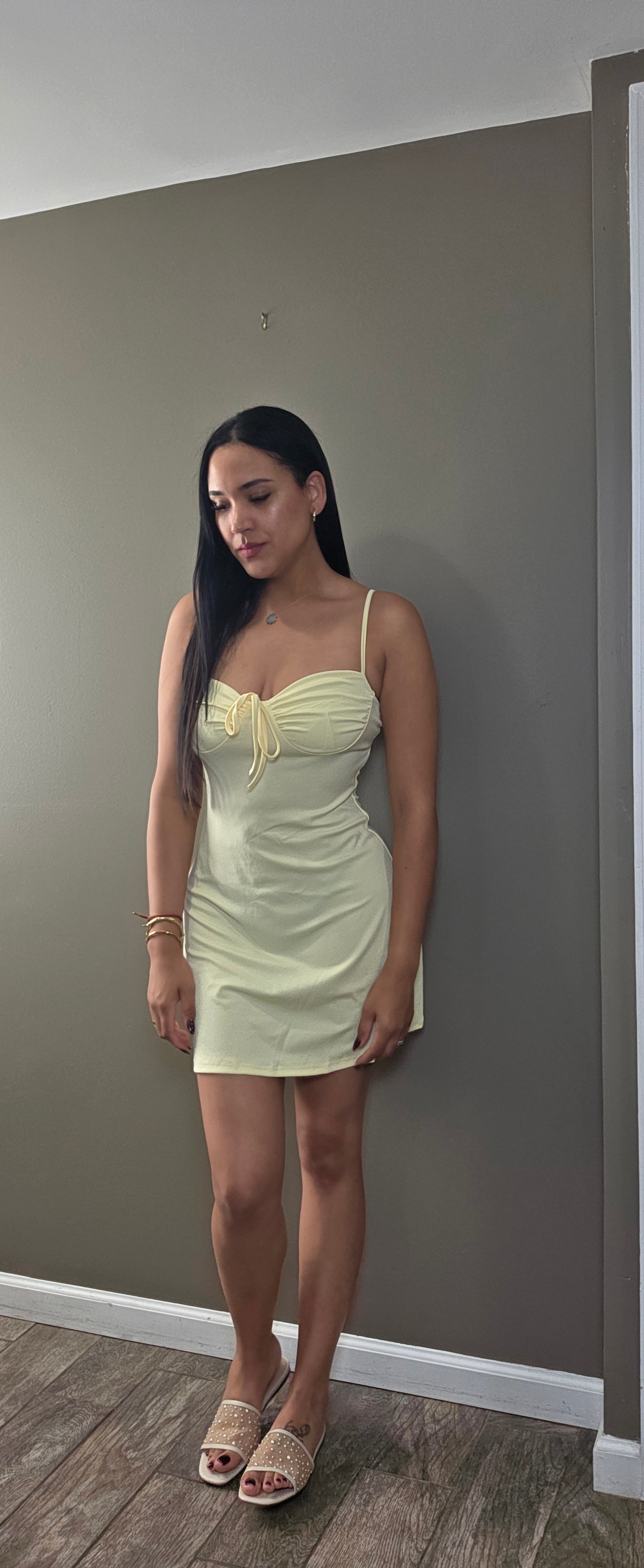 Butter Yellow Dress