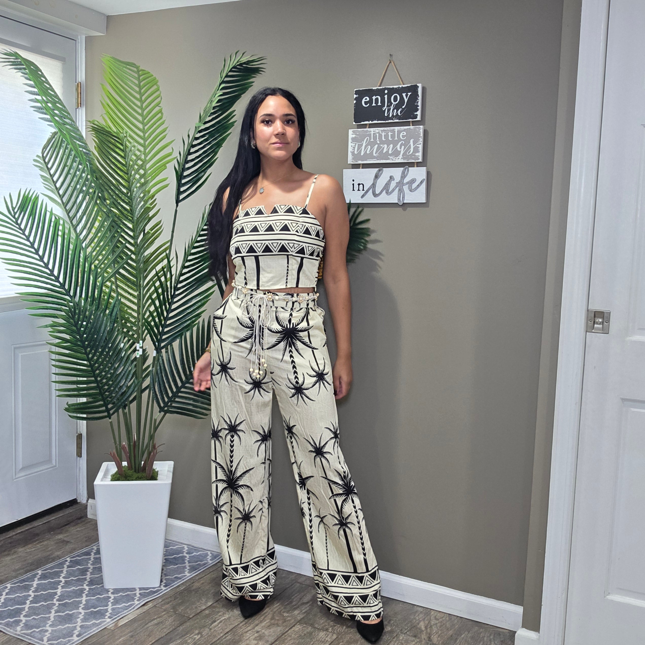 Tropical Linen Set
