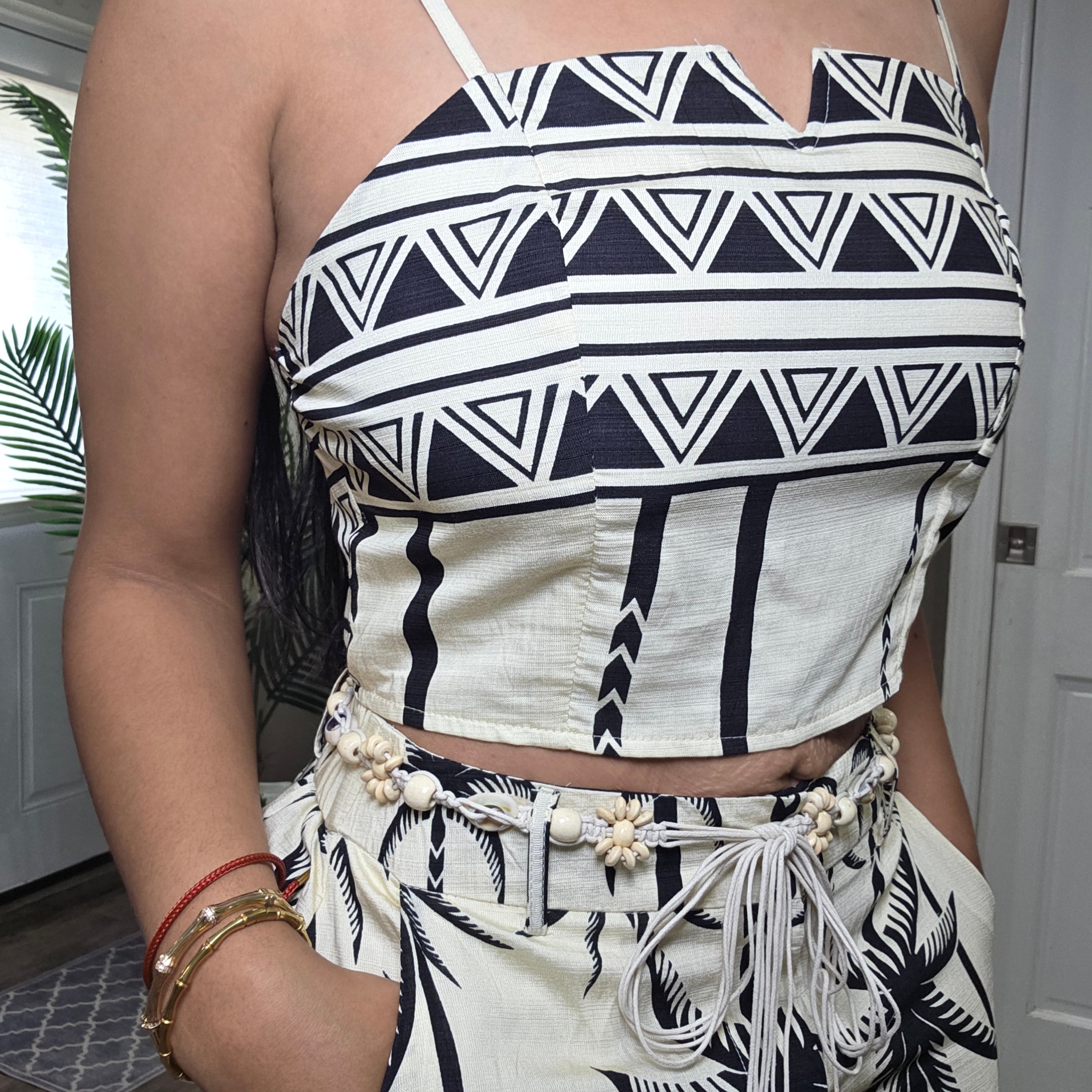Tropical Linen Set