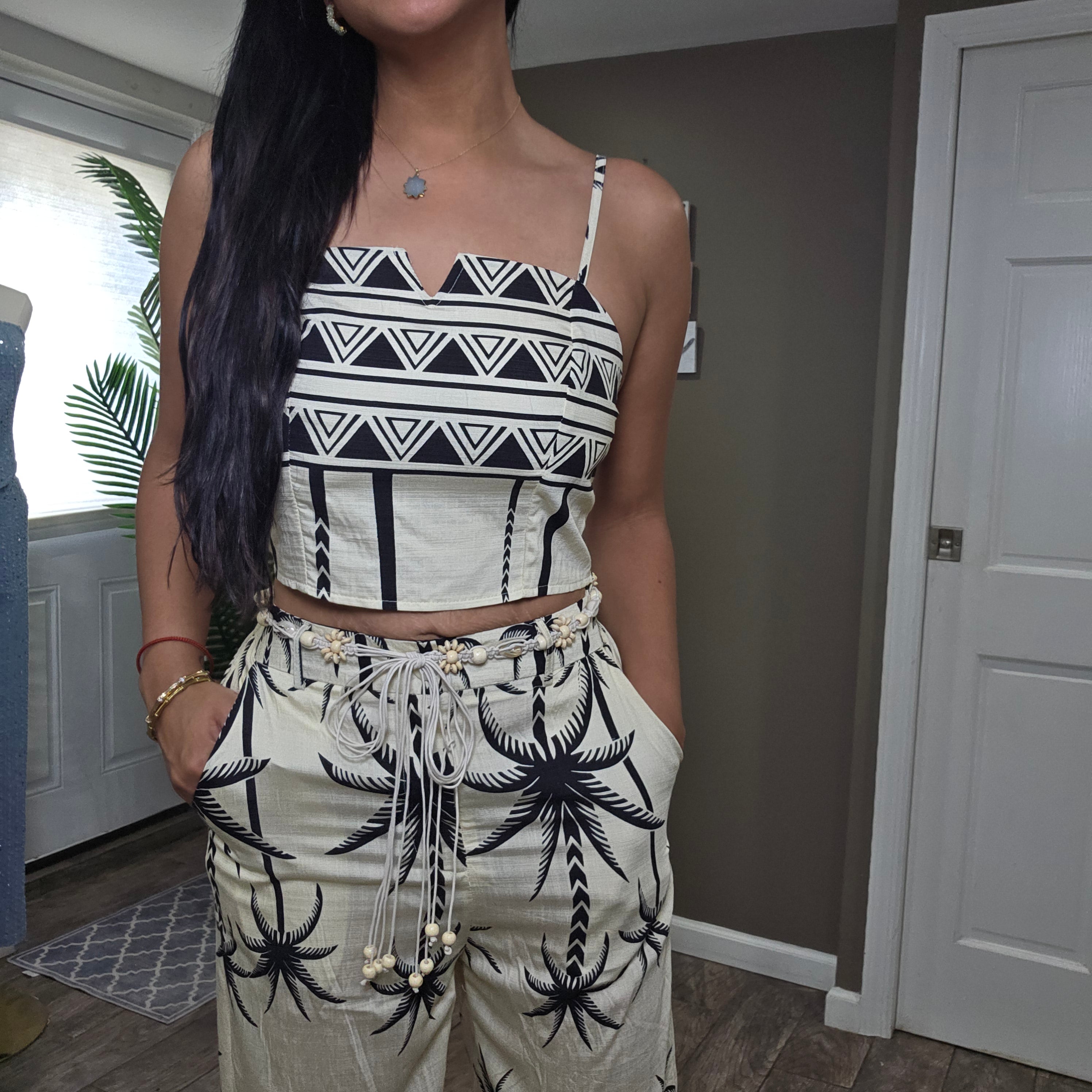Tropical Linen Set