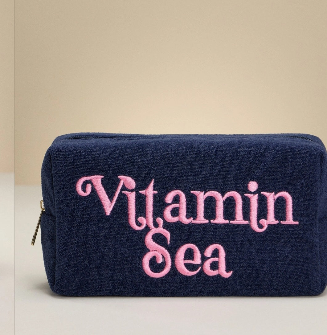 Vitamin Sea Terry Travel Pouch