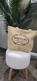 Positano “La Dolce Vita” Raffia Tote