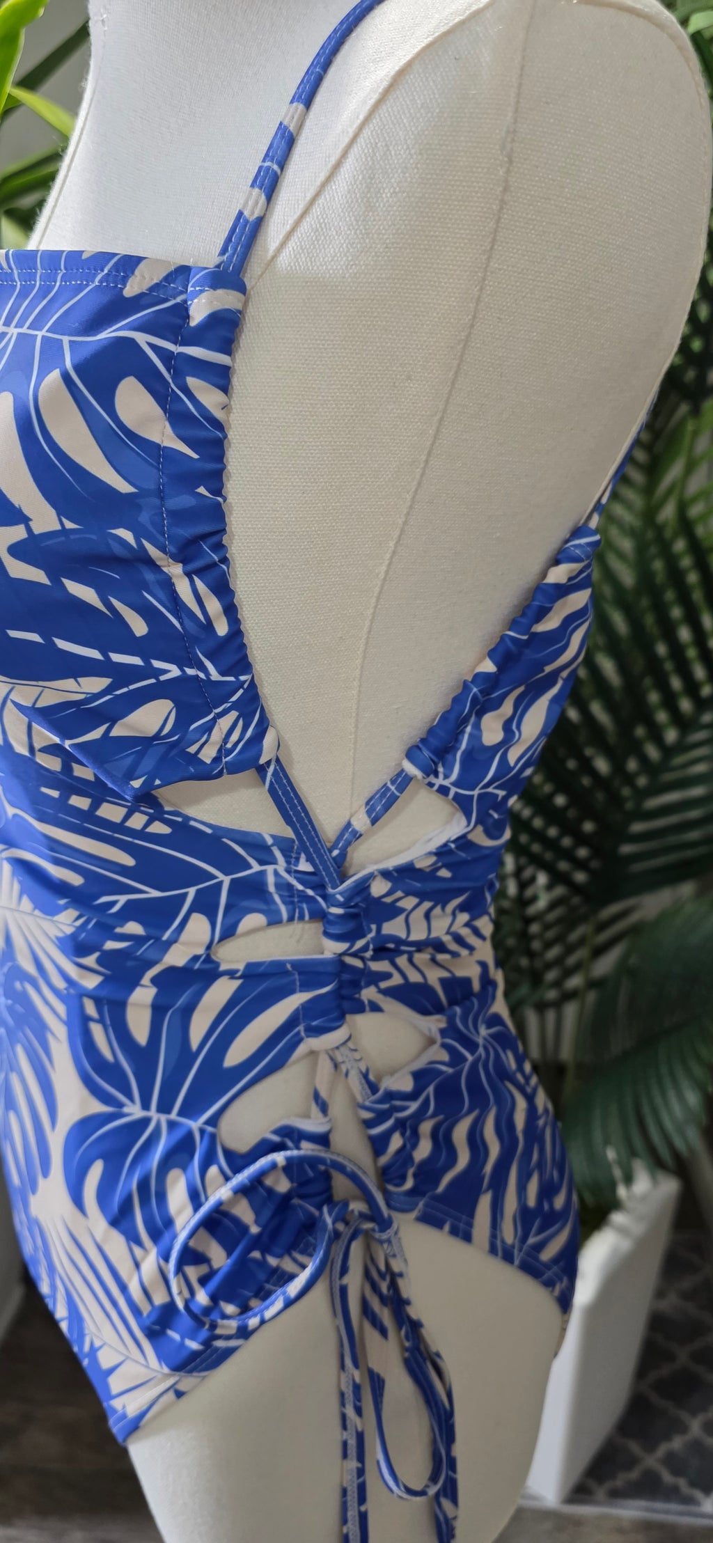 Blue Tropic One-Piece Swimsuit