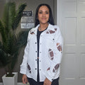 Sequin Jacket, Football Theme