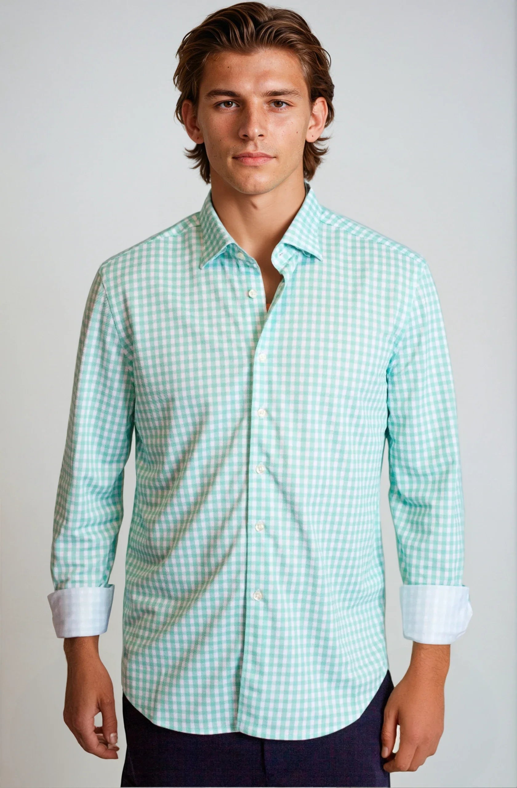 Mauro Dress Shirt 2-Pack - Emerald/Blue