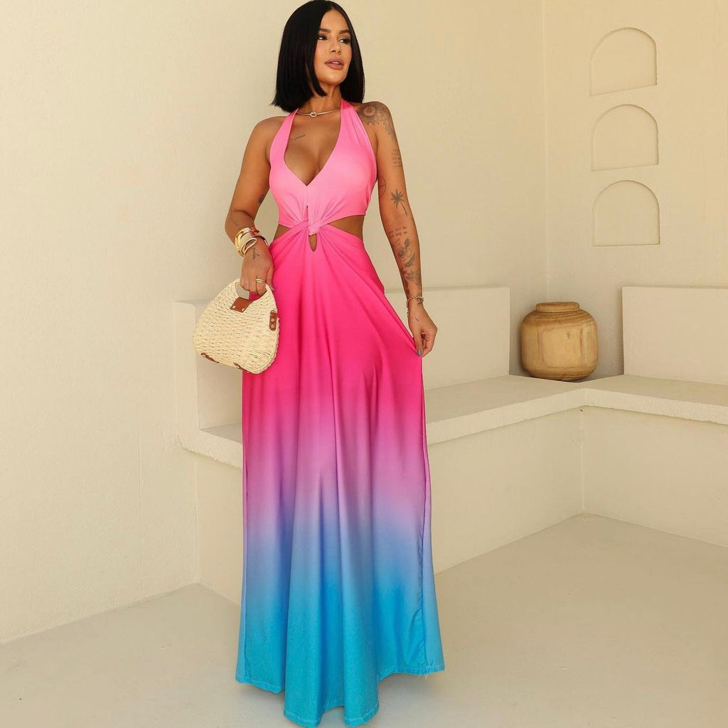 Ombre Paradise Maxi Dress