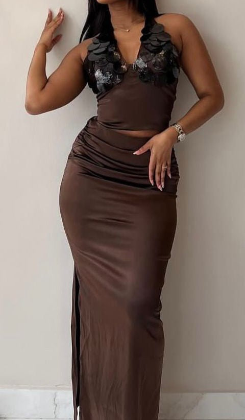 Chocolate Mermaid 2-Piece Set