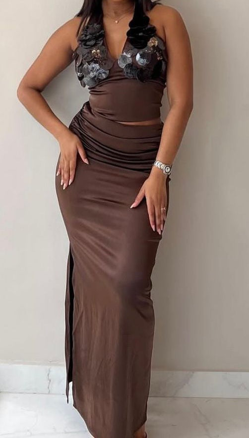 Chocolate Mermaid 2-Piece Set