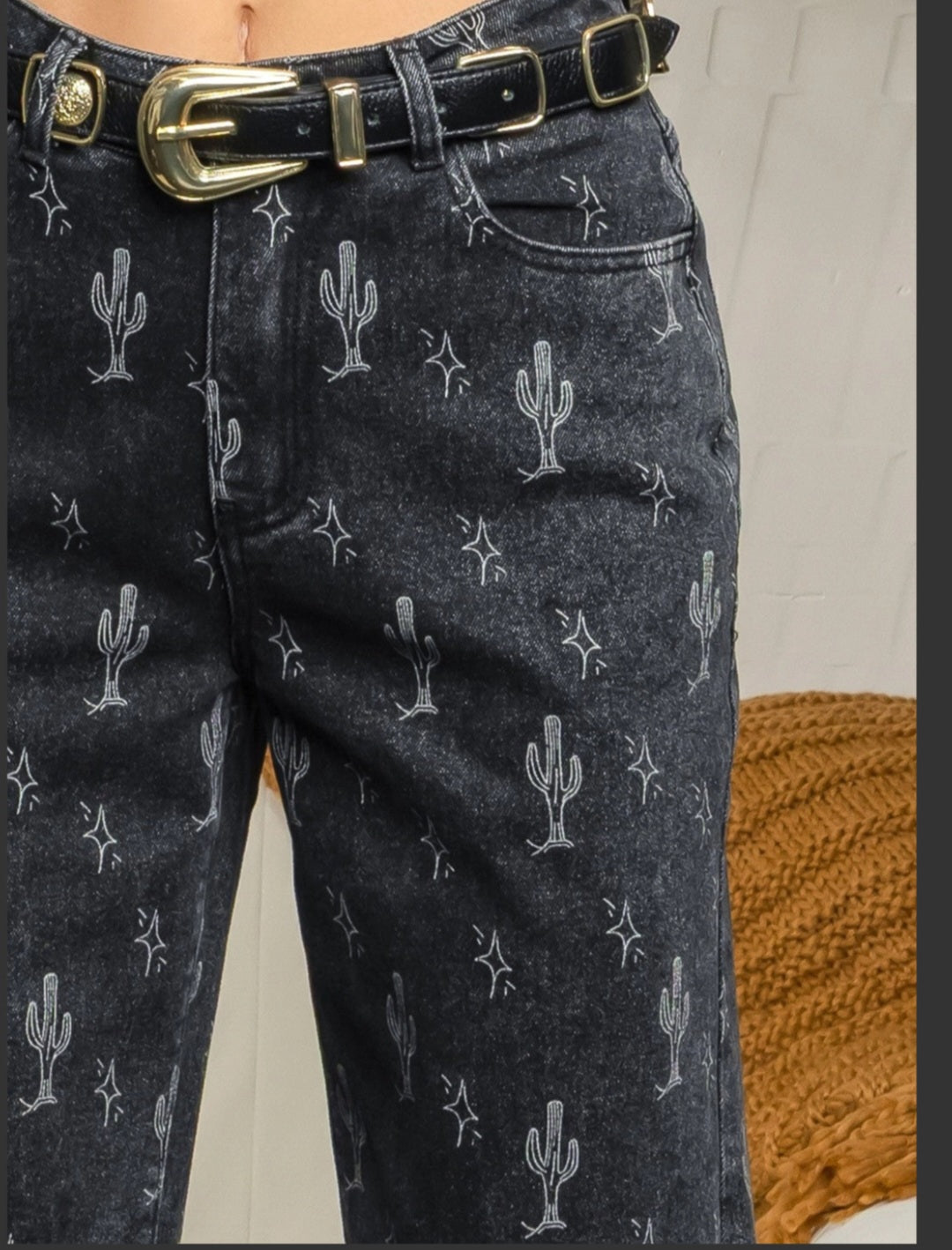 High Rise Wide Leg Jeans