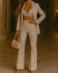 3 Pc Festival Sequin Pant Set