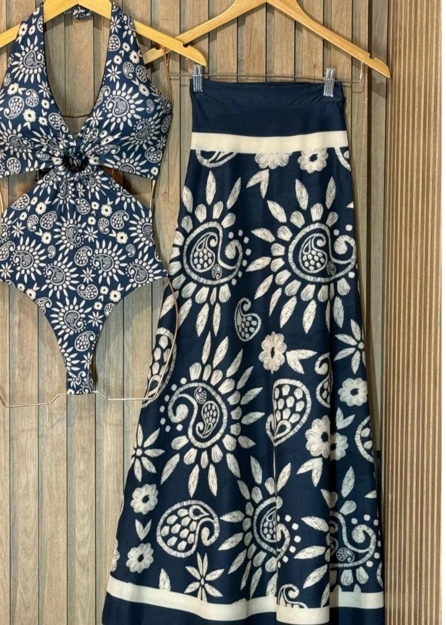 Paisley Bathing suit Set