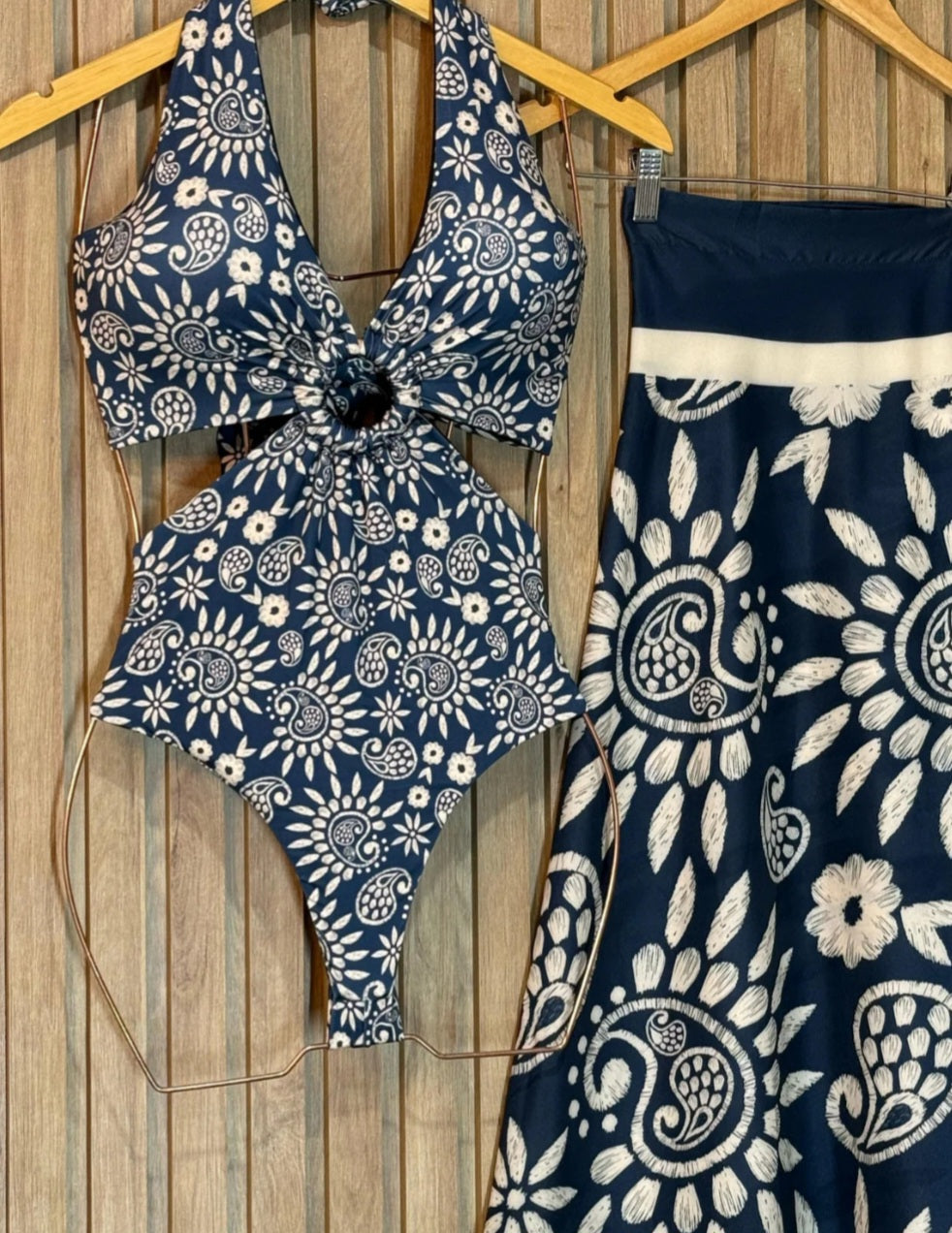 Paisley Bathing suit Set