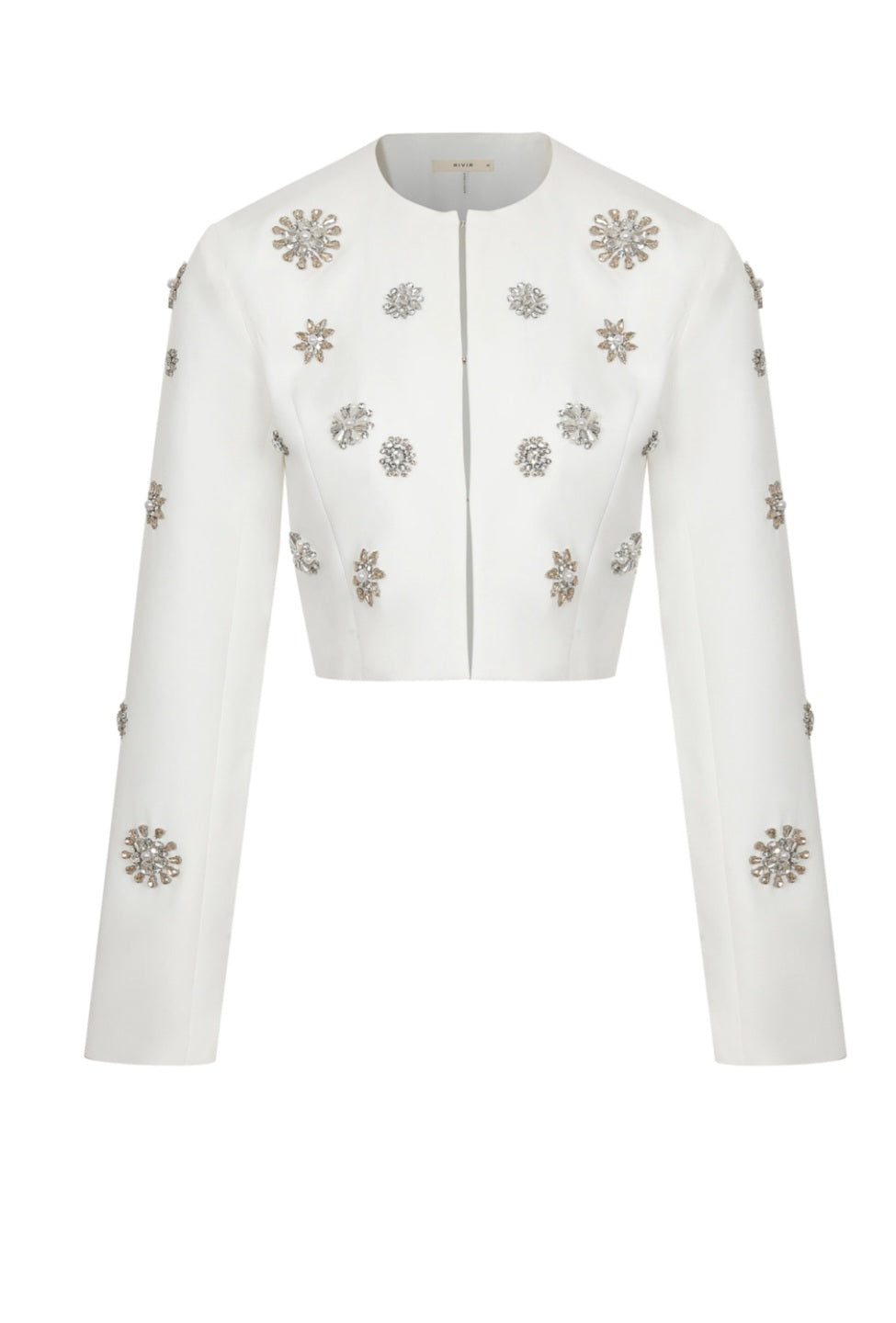 Crystal White Two-Piece Luxury Set