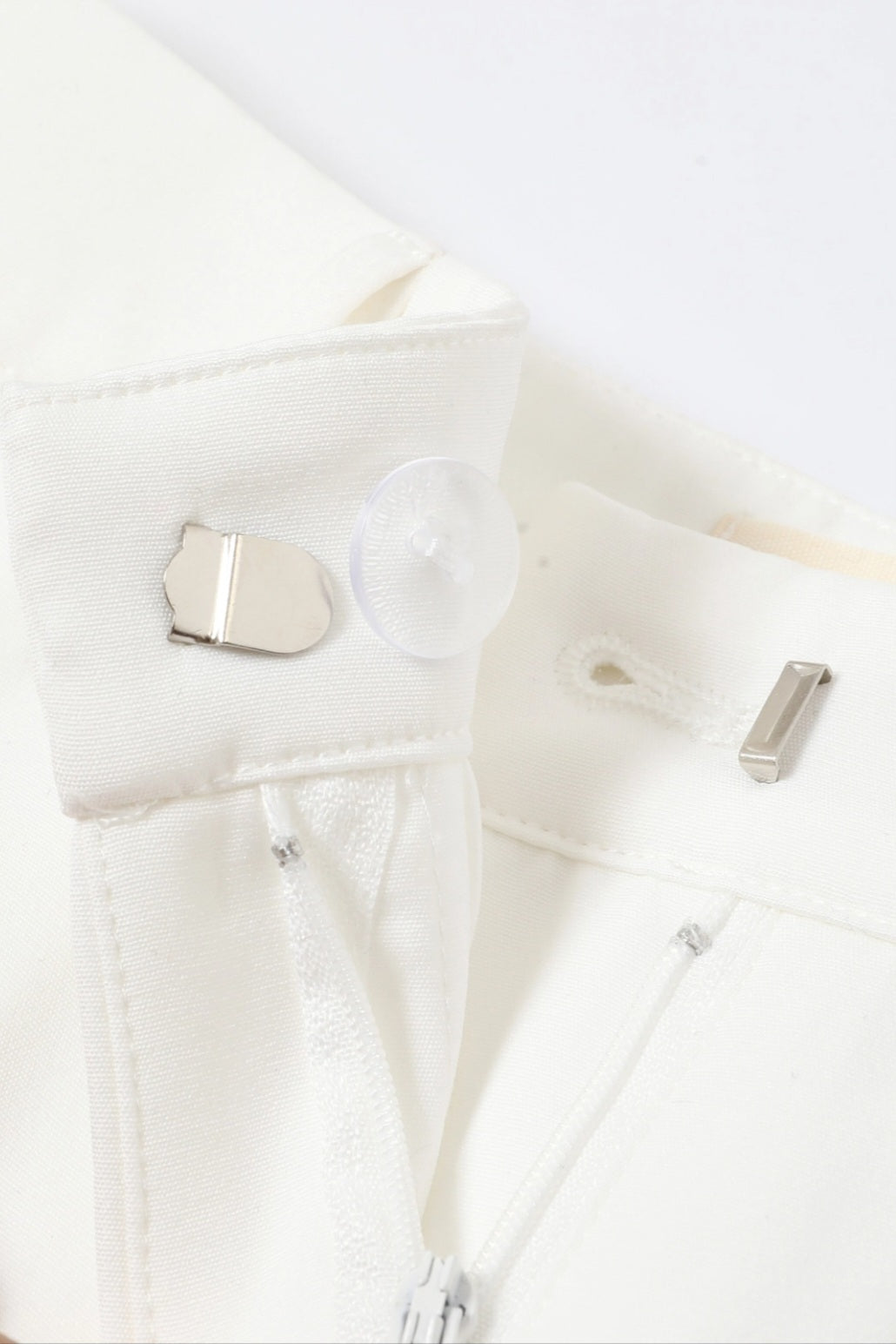 Crystal White Two-Piece Luxury Set