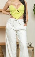 Loza Cut Out Crop Top
