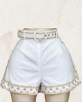 Linen Shorts with belt