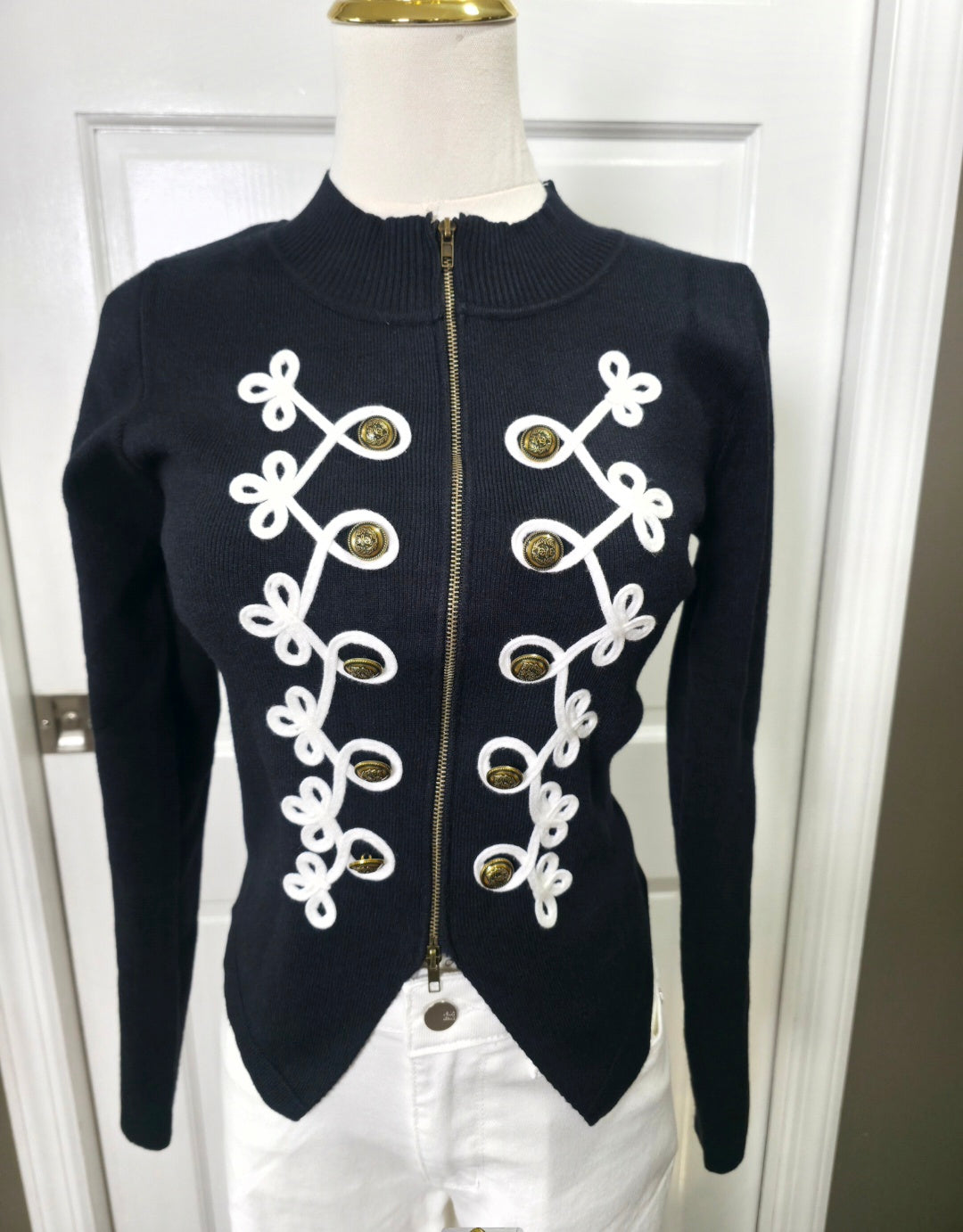 The Military Knit Sweater