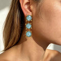 Aqua Coast Drop Earrings