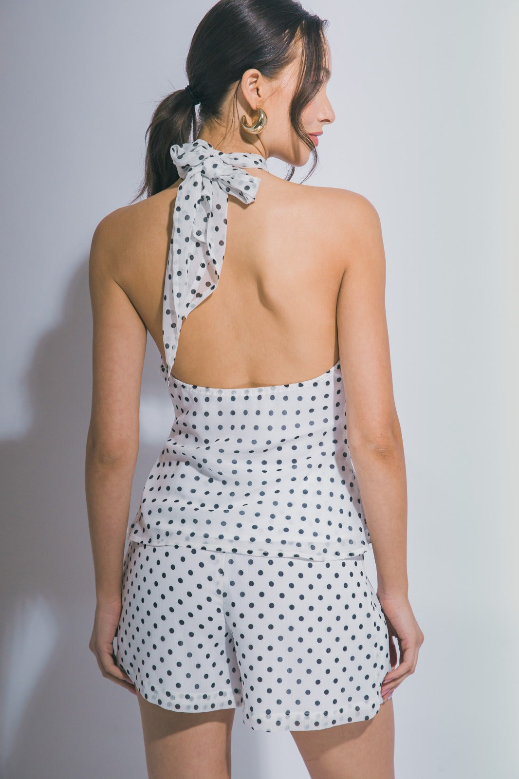 Ivory Riviera Halter Set