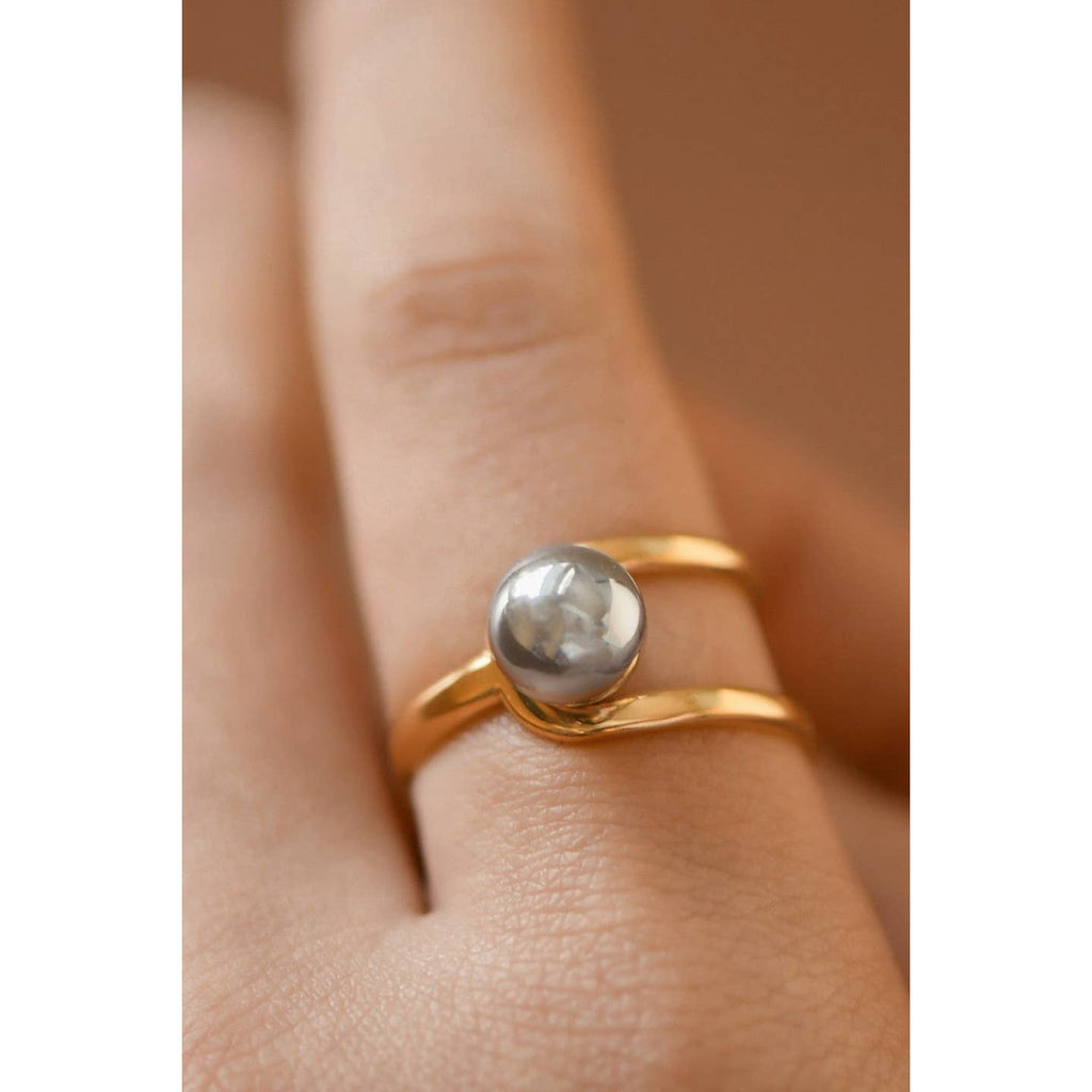 Black Pearl Ring