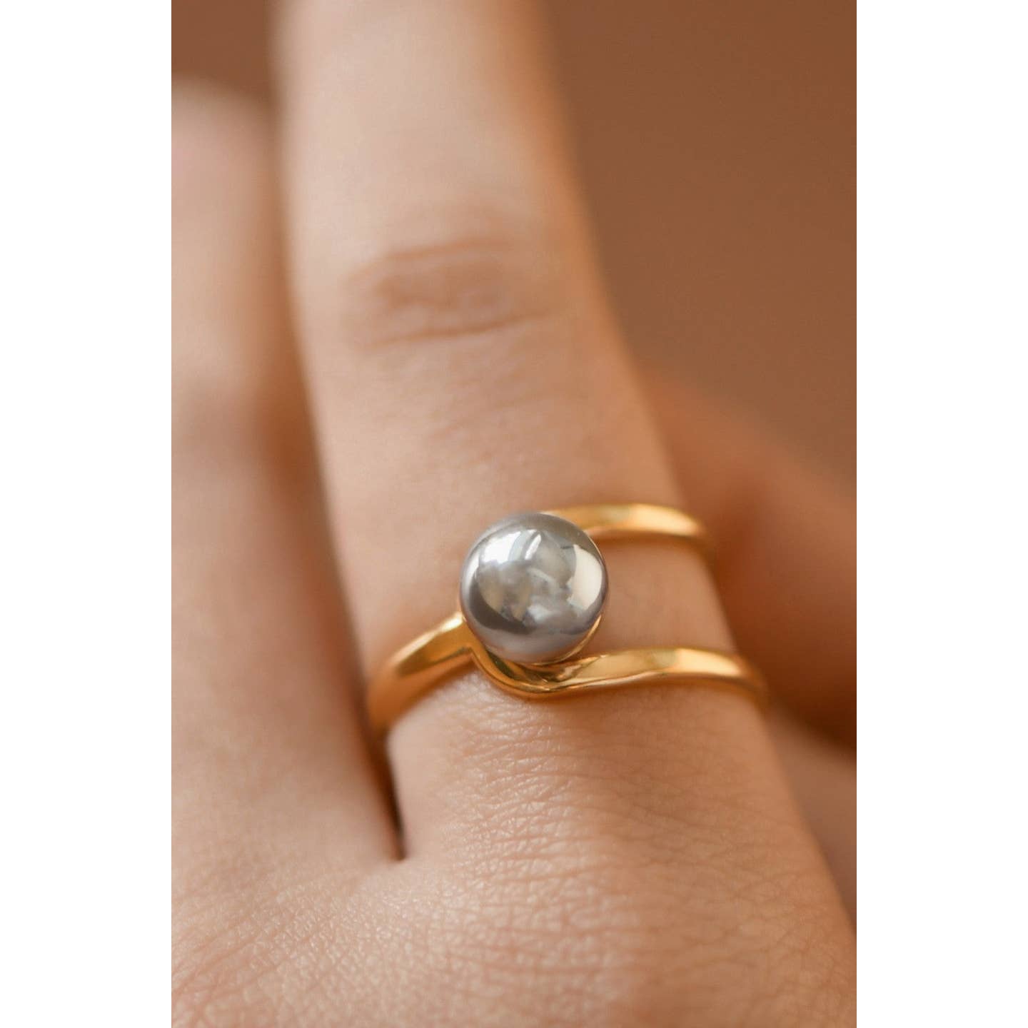 Black Pearl Ring