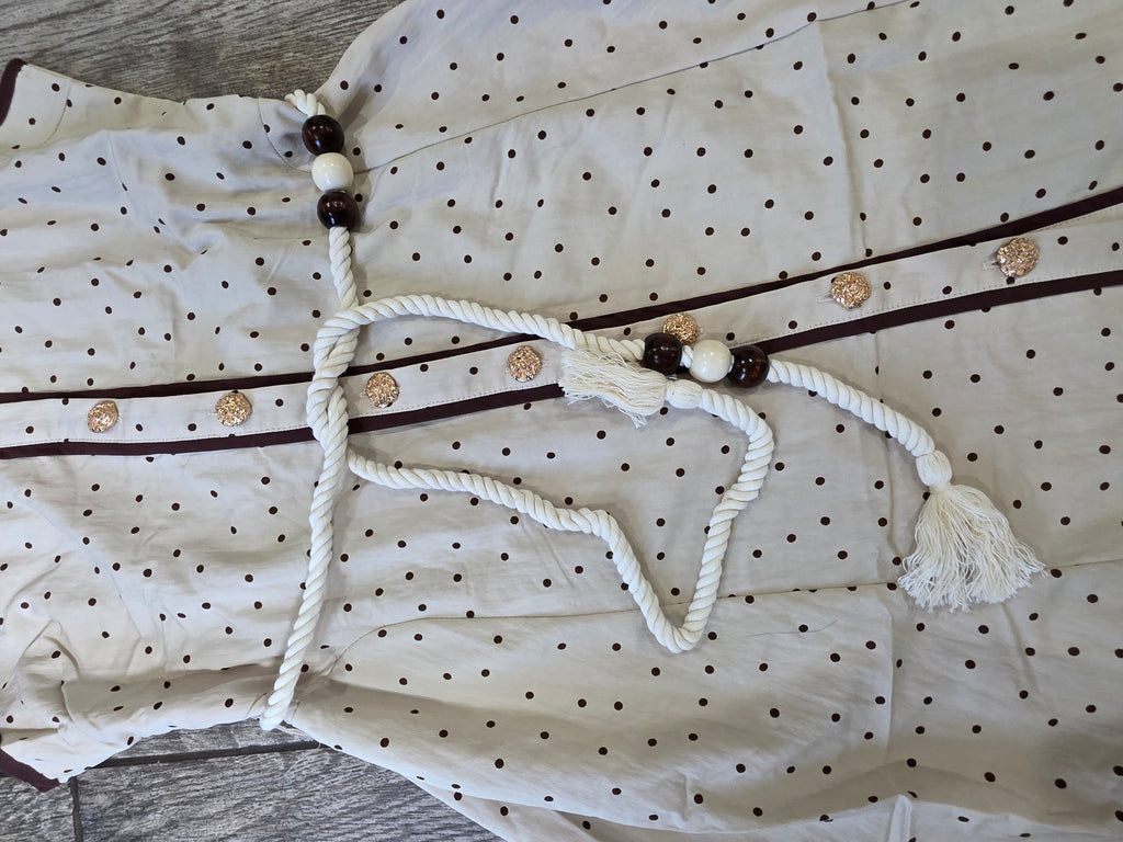 Monaco Polka Dot Maxi Dress