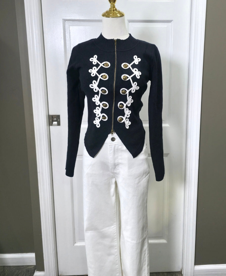The Military Knit Sweater