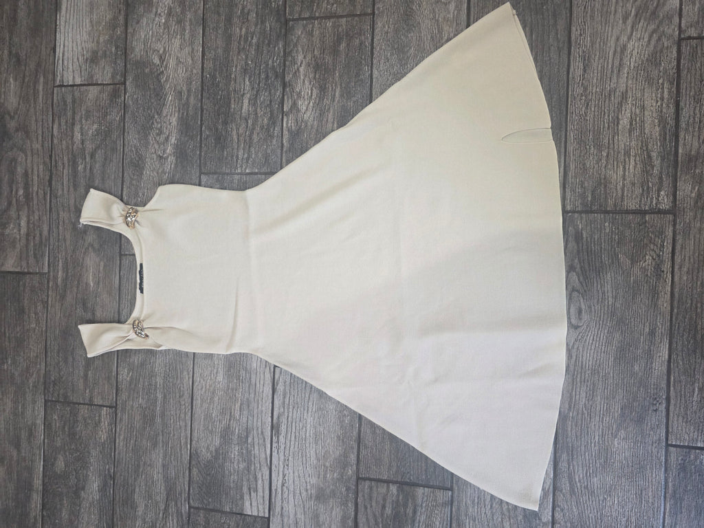 Elena Ring Detail Mini Dress