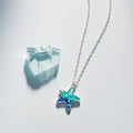 Starfish Chip Shell Summer Sea Life Short Necklace