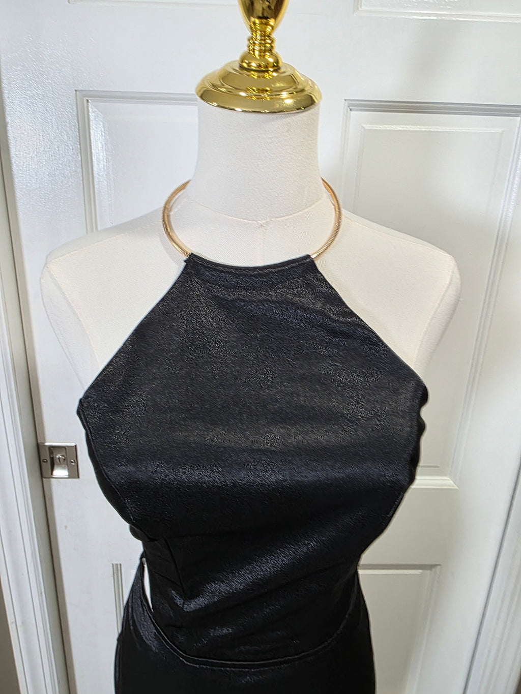 Luna Luxe Open-Back Dress