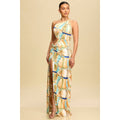 Amalfi Breeze One-Shoulder Maxi Dress