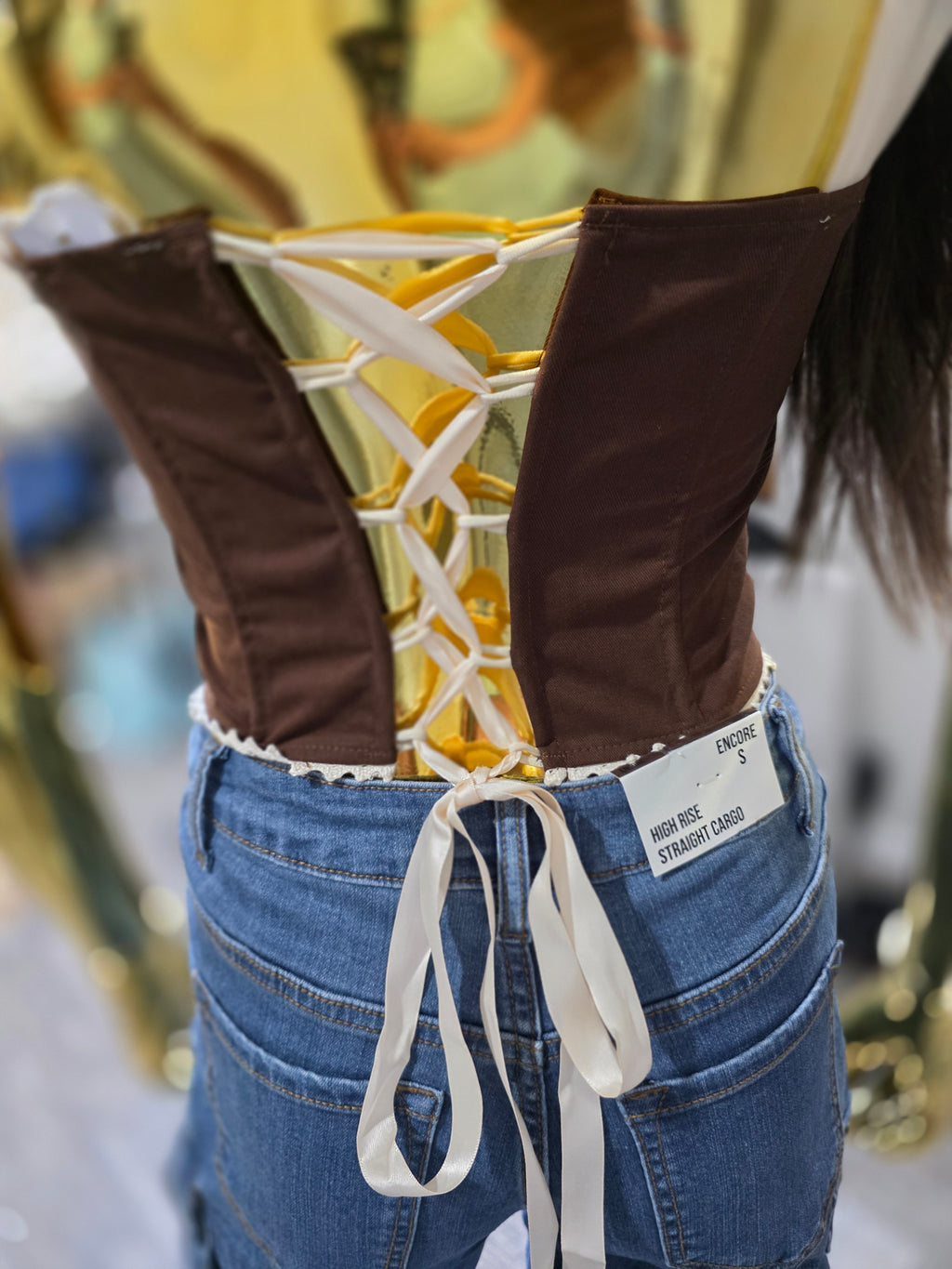 Cocoa Kiss Corset Top
