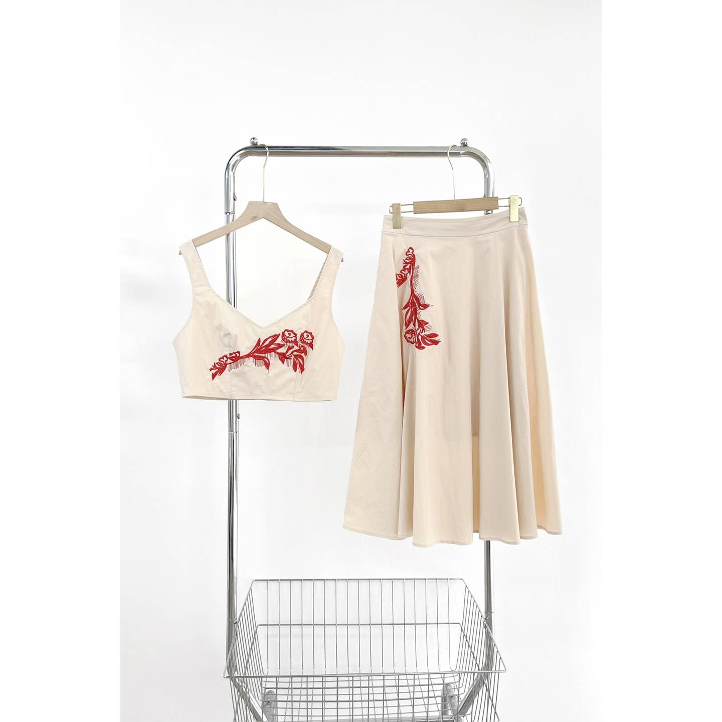Riviera Bloom Skirt Set
