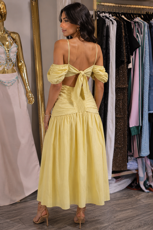Amalfi Glow Midi Dress