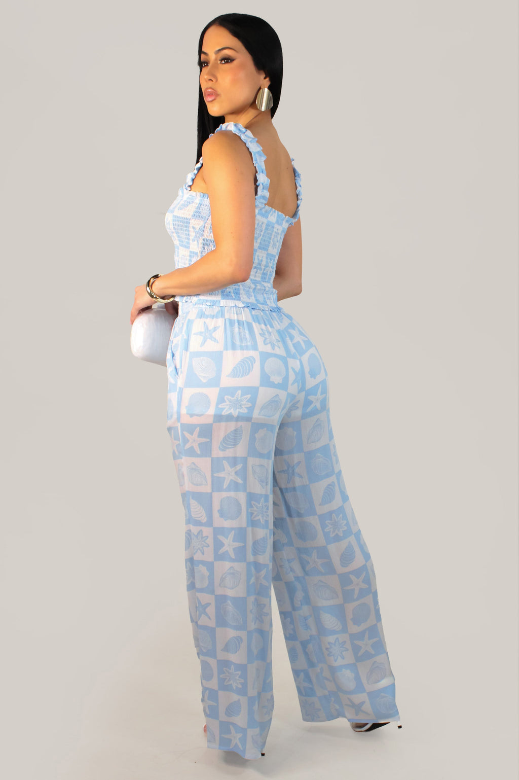 Ocean Breeze Smocked Set