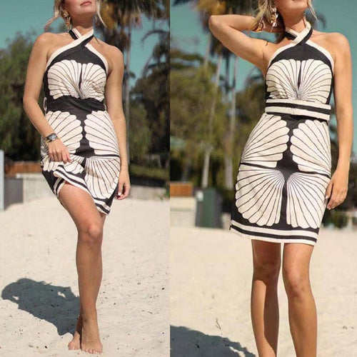 Coastal Shell Muse Mini Dress