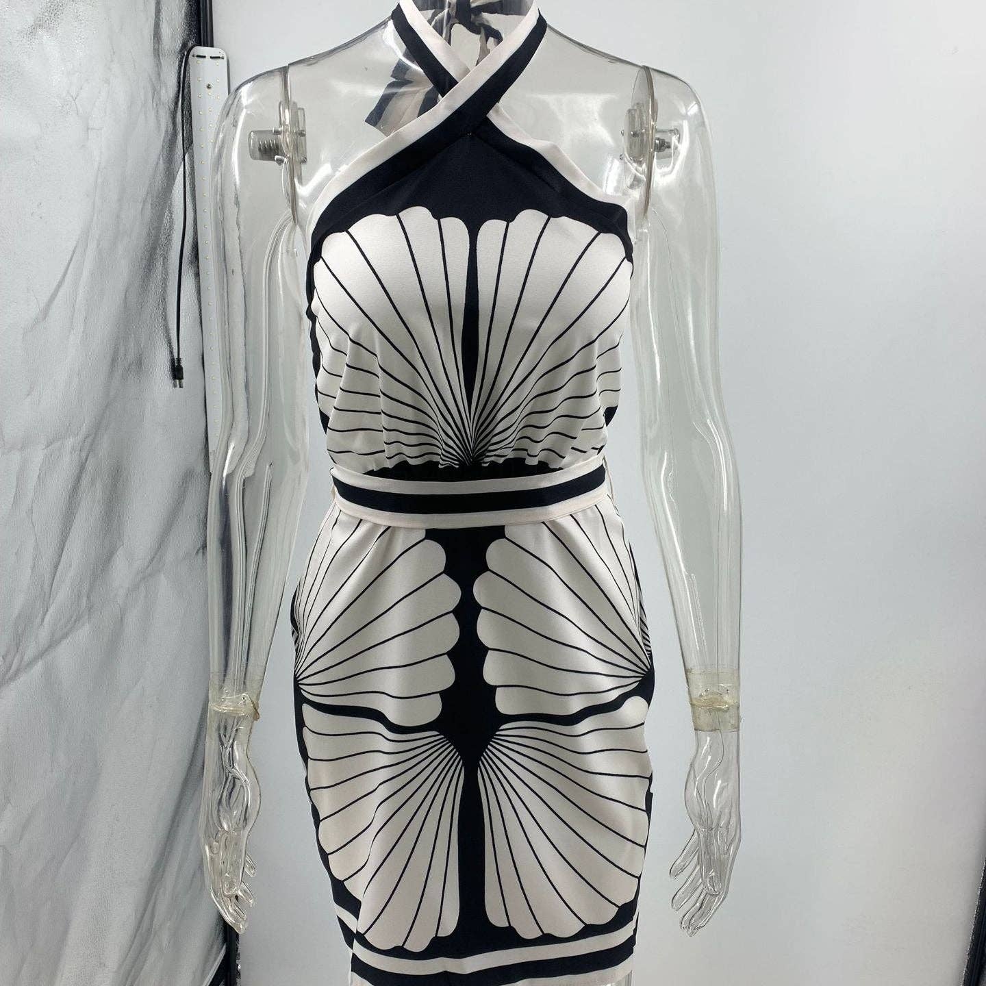 Coastal Shell Muse Mini Dress