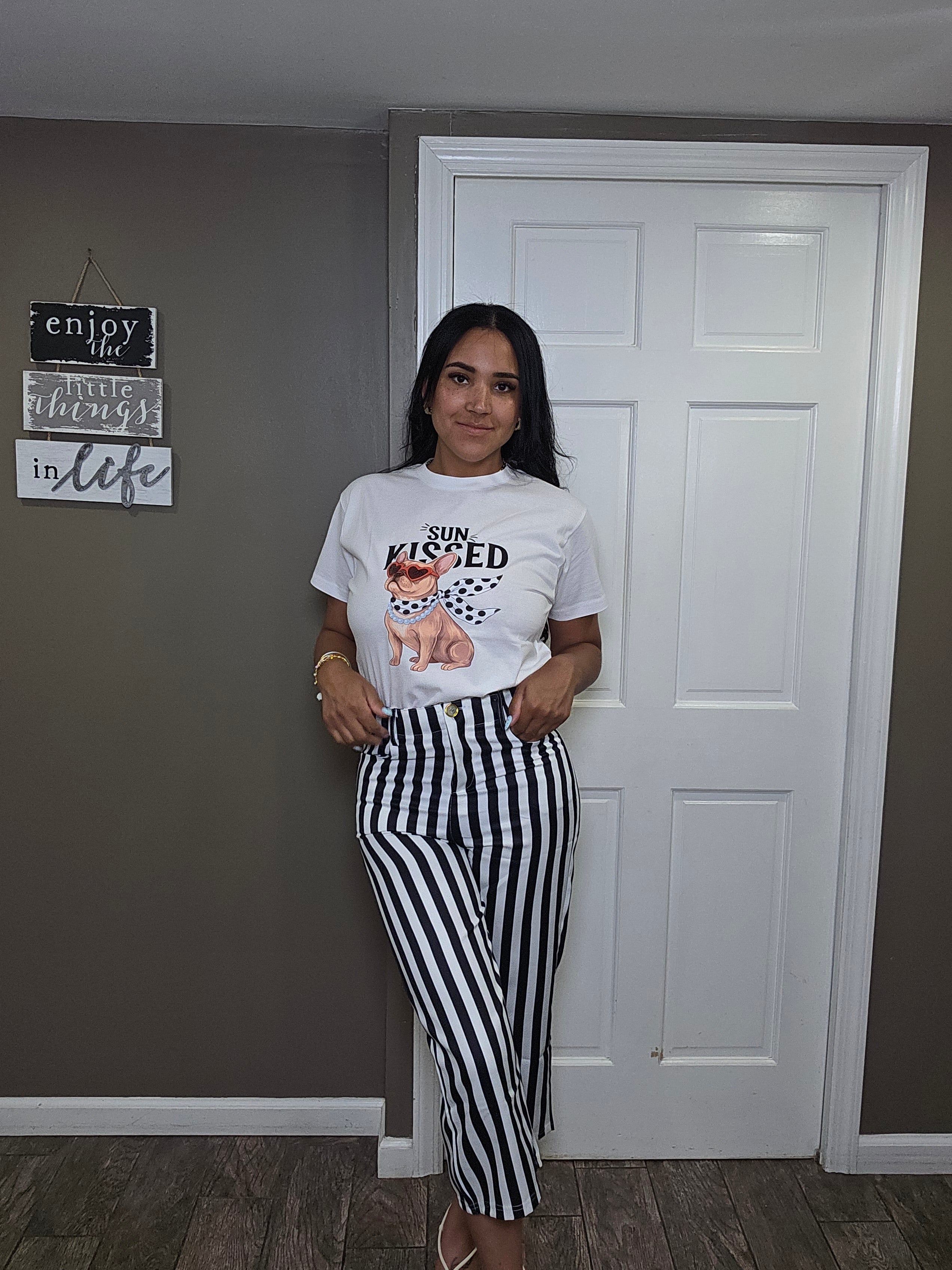 Sun Kissed Frenchie Tee