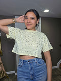 Starlight Sparkle Crop Top