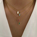 Gemstone Pendant Necklace