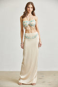Seashell Serenity Beaded Maxi Set