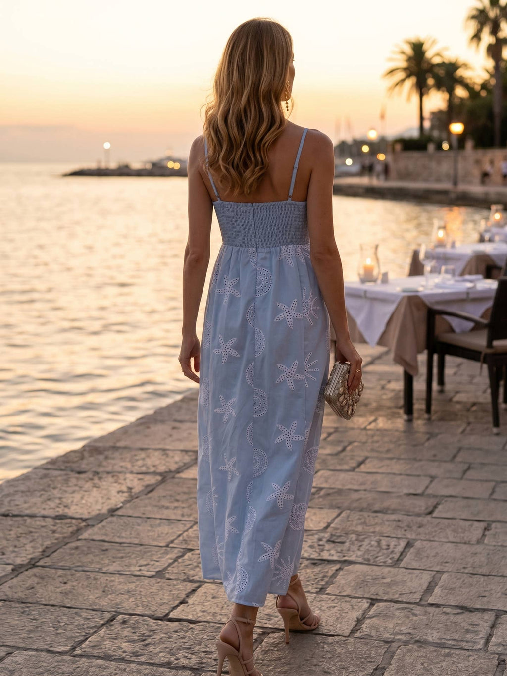 Mykonos Morning Maxi Dress