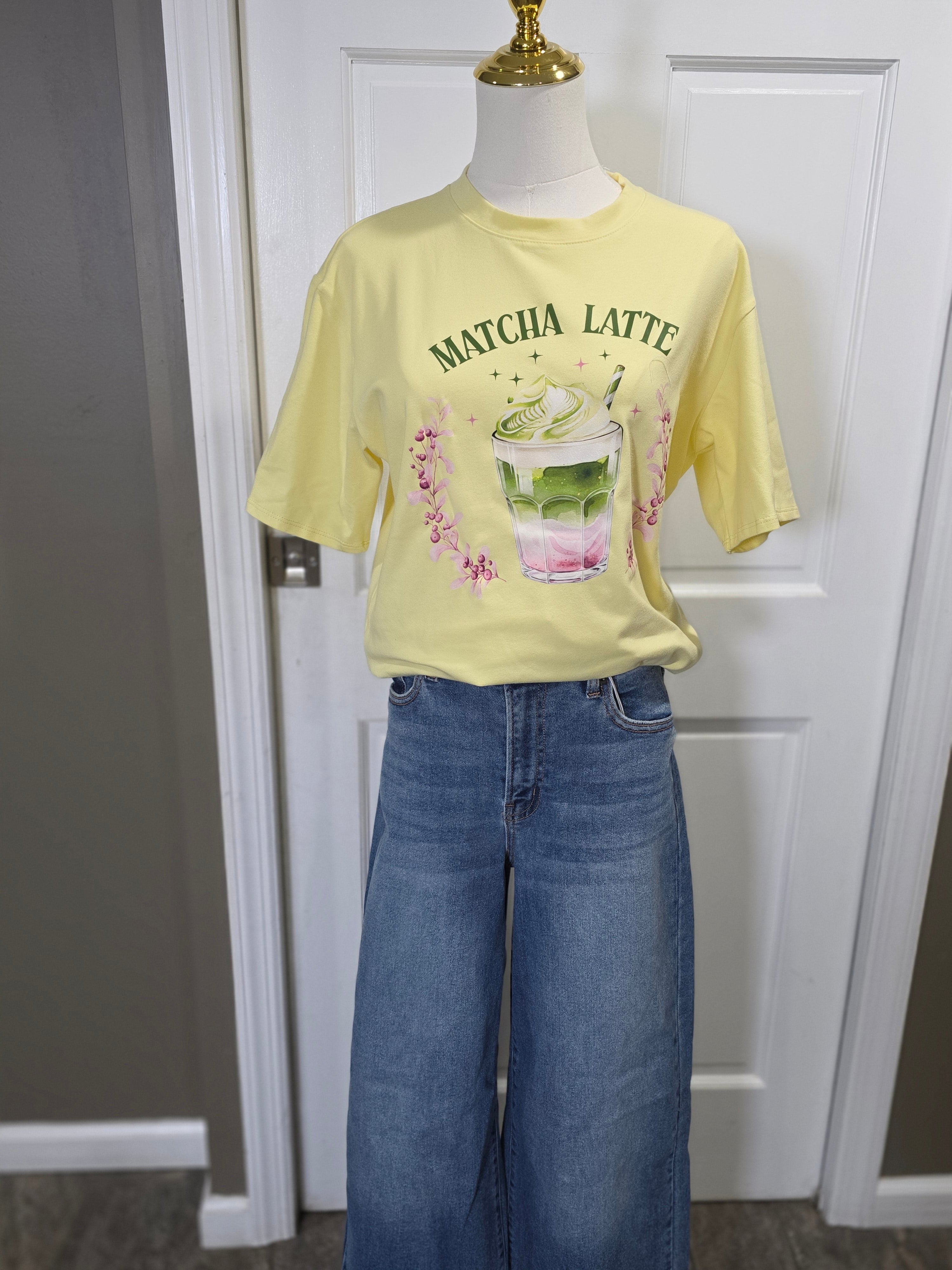 Matcha Latte Graphic Tee