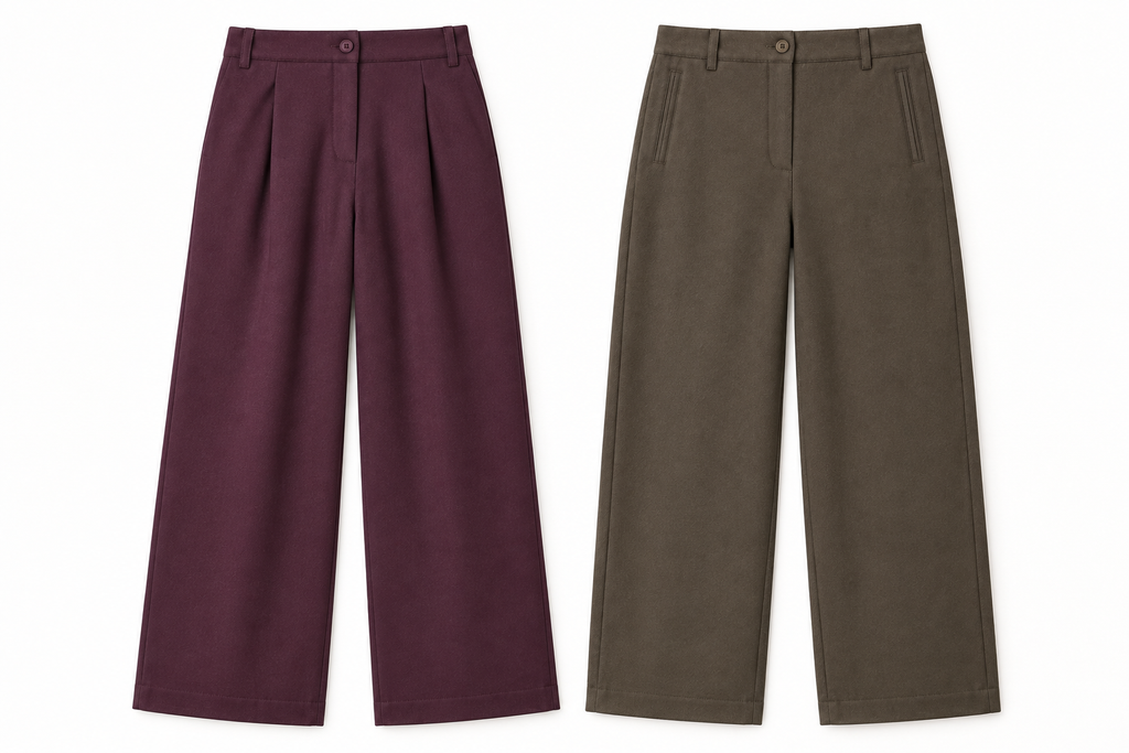 Wide-Leg Trousers