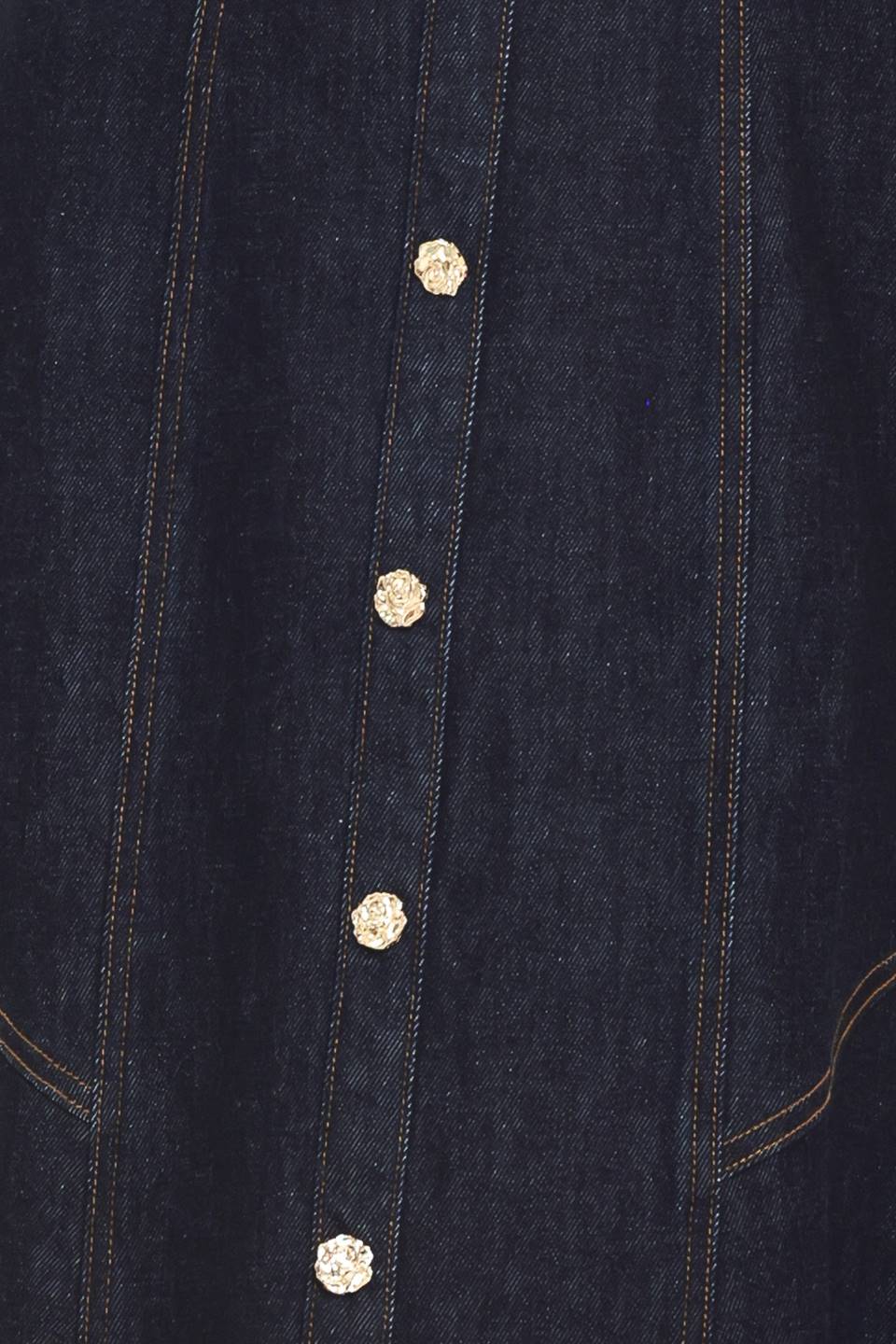 Denim Midi Dress