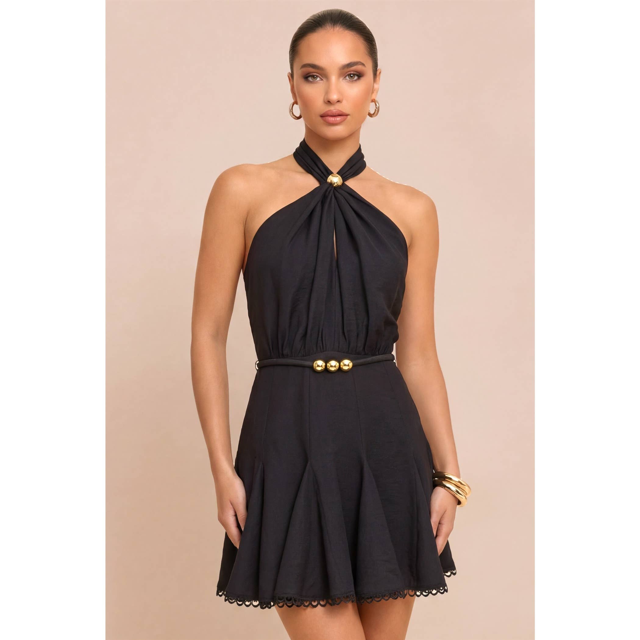 Carlotta Halter Dress