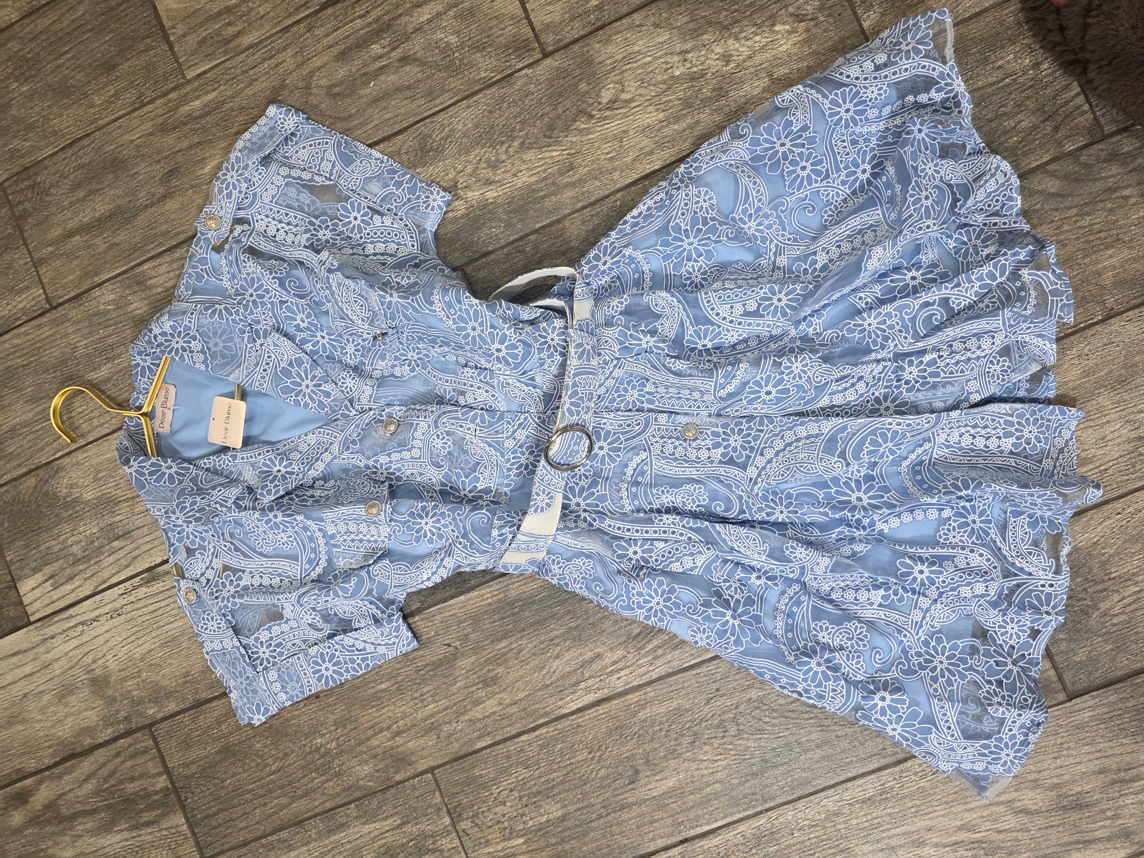 Ocean Muse Lace Dress